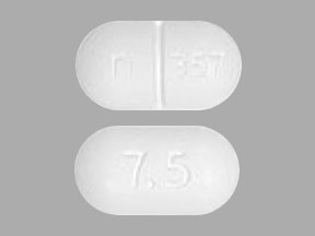 Hydrocodone 7.5mg